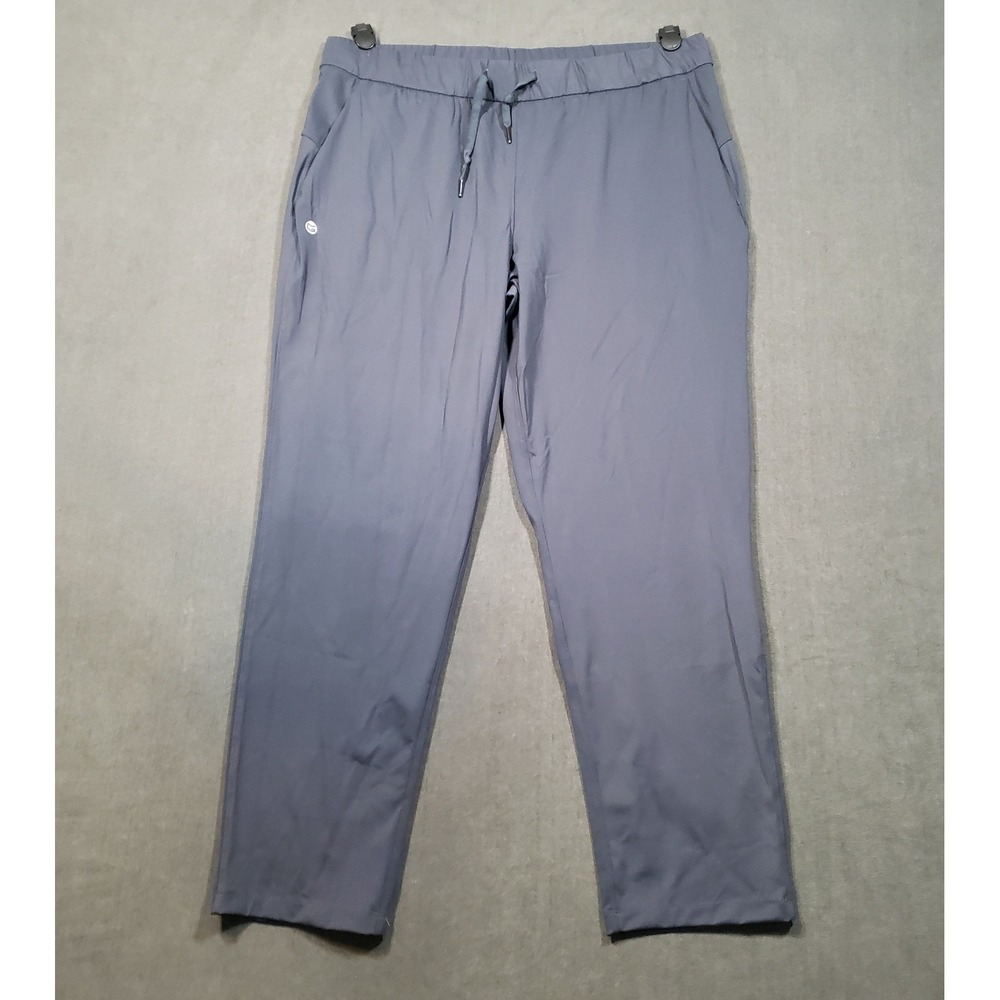 G Gradual‎ Athletic Pants Womens XXL Blue Stretch Drawstring Yoga Joggers